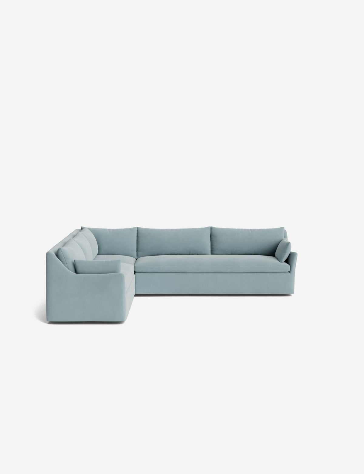 Portola Slipcover Corner Sectional Sofa