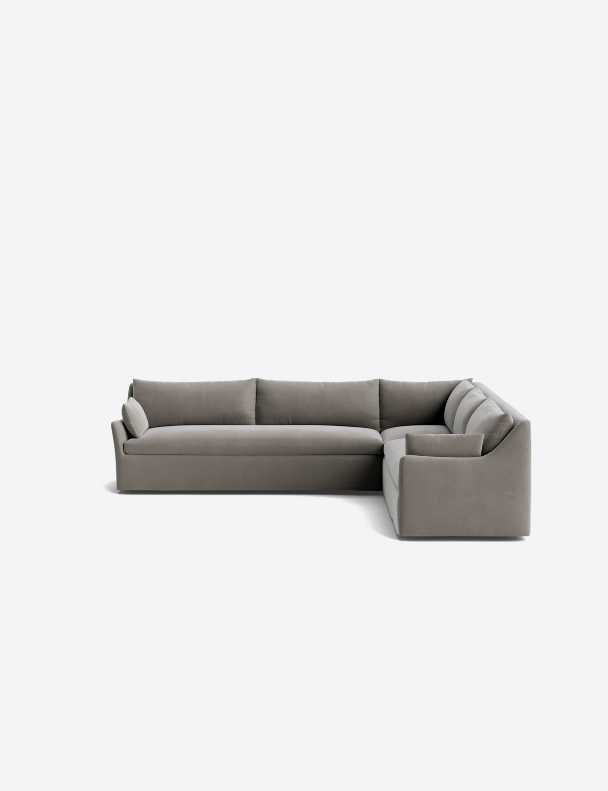 Portola Slipcover Corner Sectional Sofa
