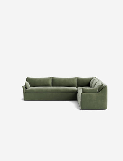 Portola Slipcover Corner Sectional Sofa