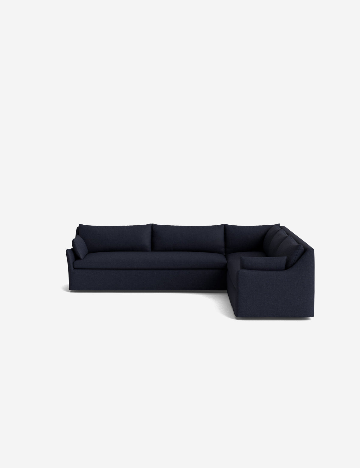 Portola Slipcover Corner Sectional Sofa