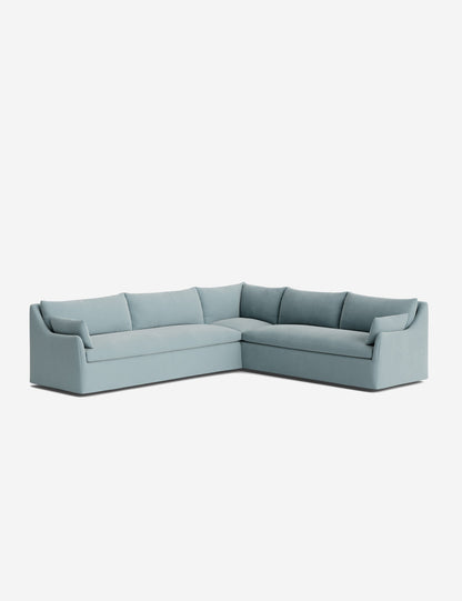 Portola Slipcover Corner Sectional Sofa