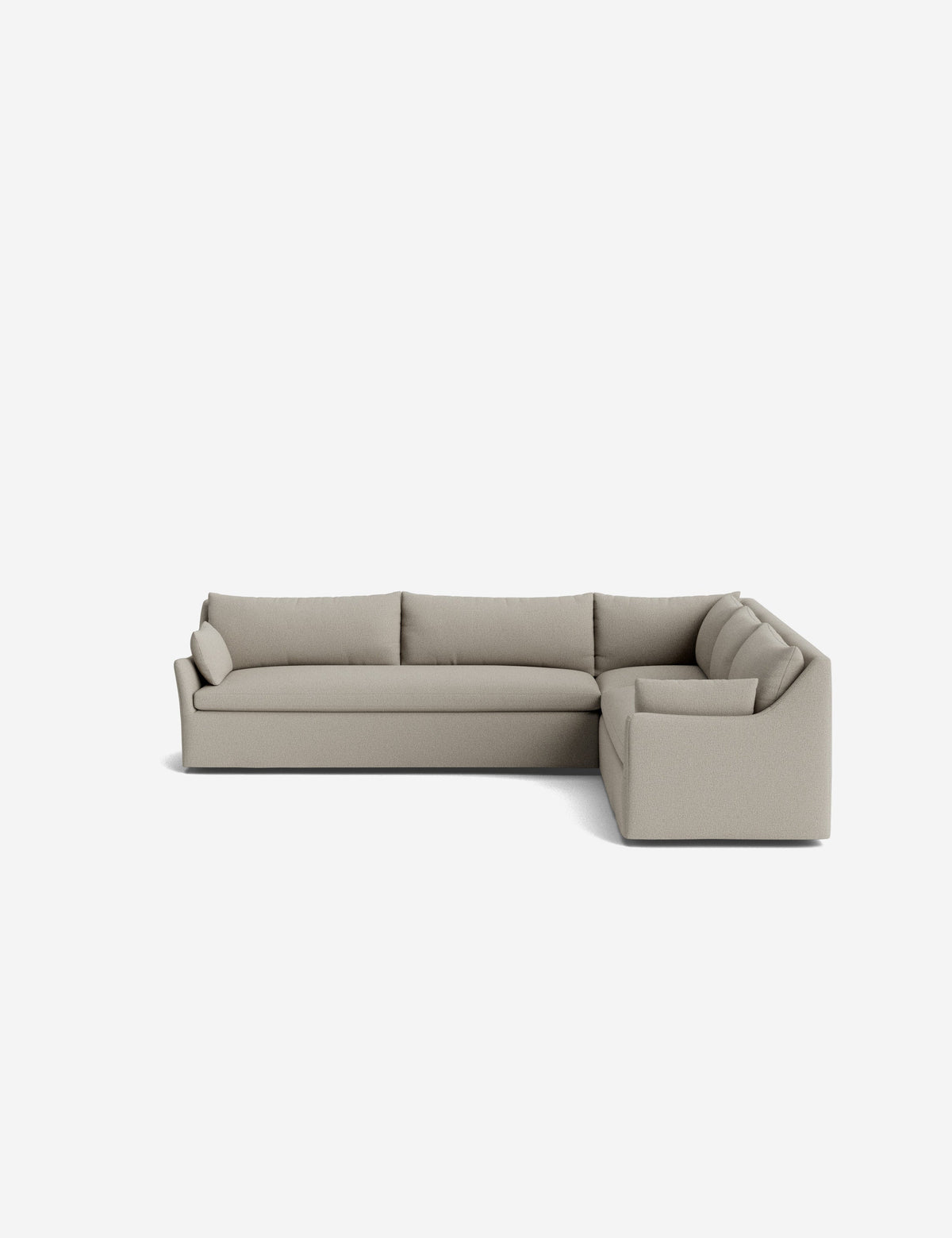Portola Slipcover Corner Sectional Sofa