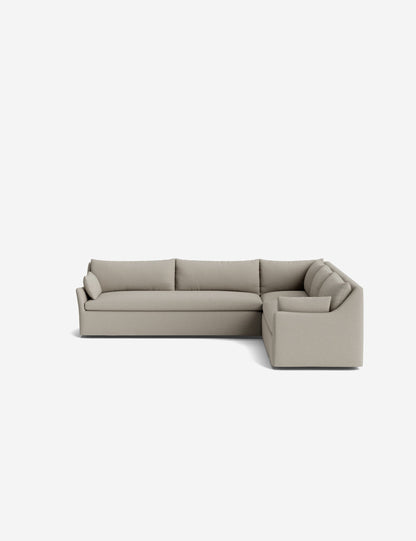 Portola Slipcover Corner Sectional Sofa