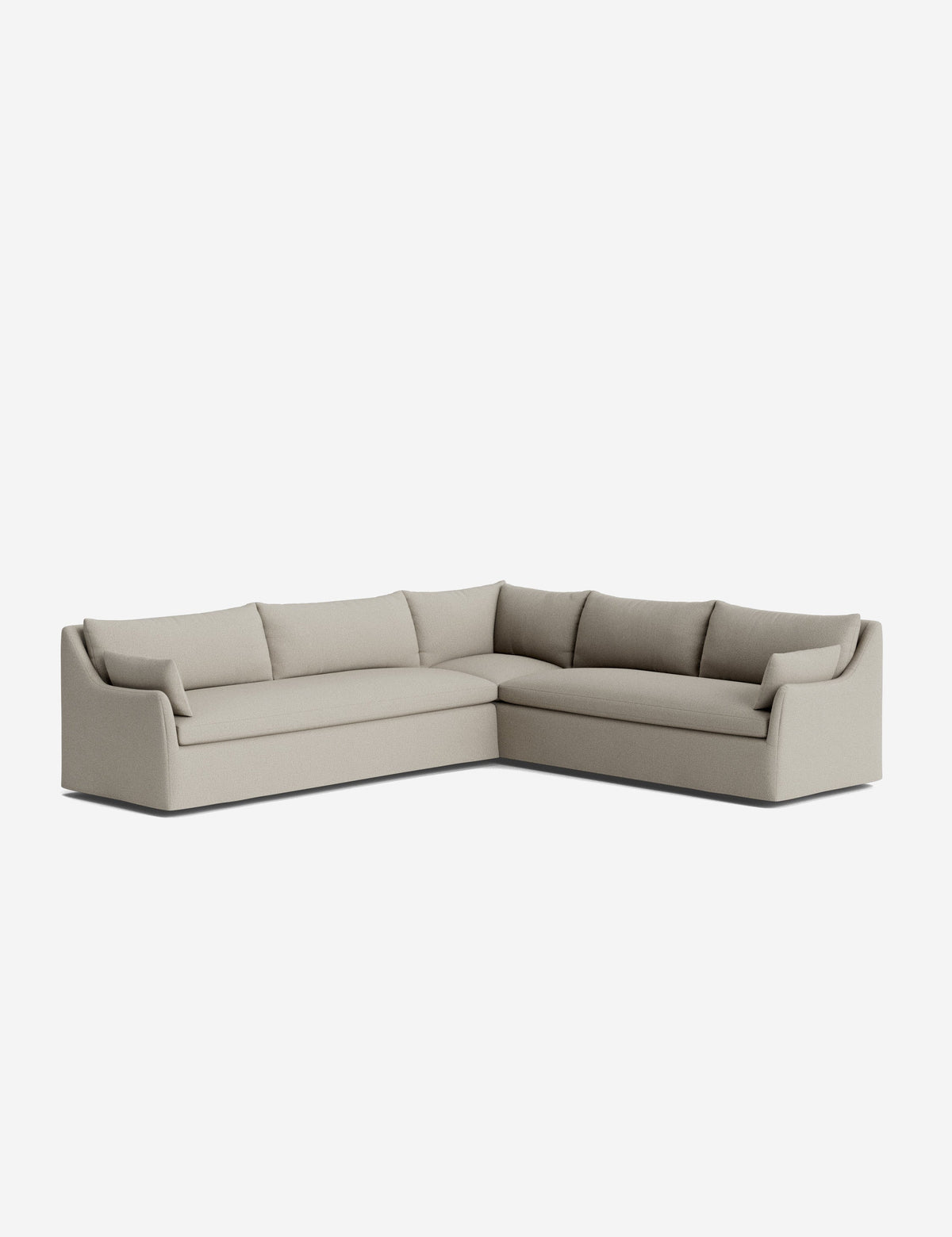 Portola Slipcover Corner Sectional Sofa