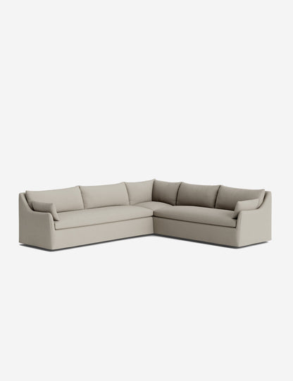 Portola Slipcover Corner Sectional Sofa