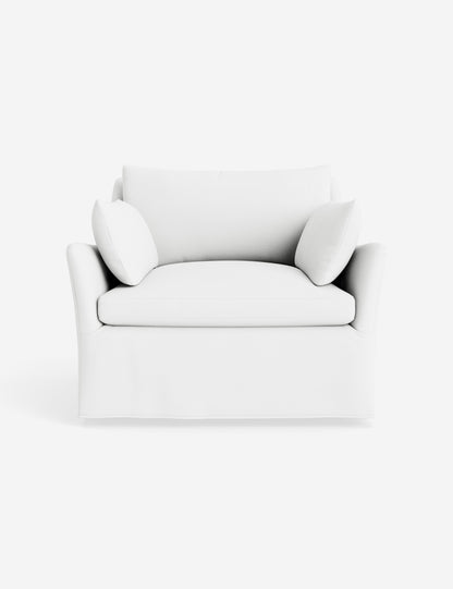 Portola Luxe Depth Slipcover Chair