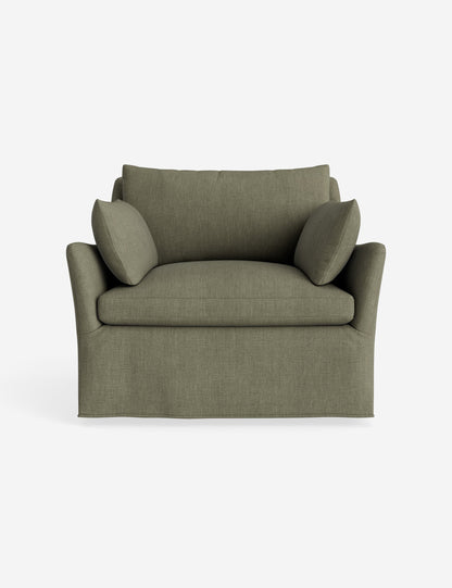 Portola Luxe Depth Slipcover Chair