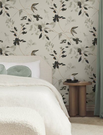 Linden Flower Premium Peel + Stick Wallpaper