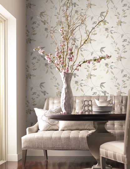 Linden Flower Premium Peel + Stick Wallpaper