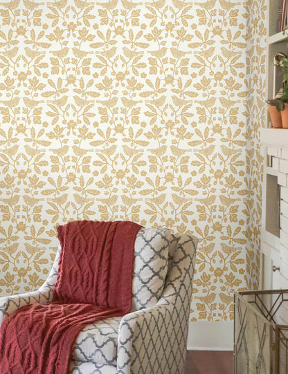 Sparrow and Oak Peel + Stick Wallpaper by Erin & Ben Co.