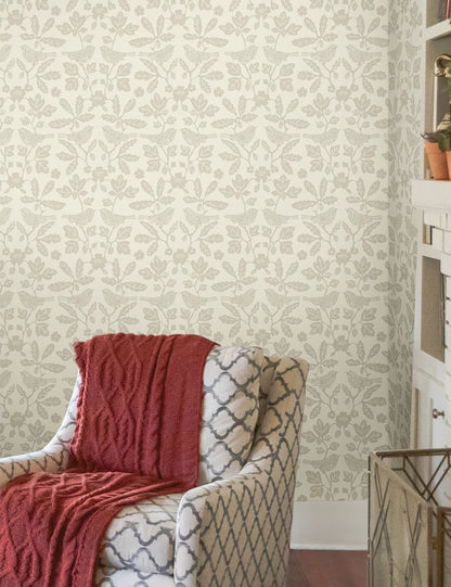 Sparrow and Oak Peel + Stick Wallpaper by Erin & Ben Co.