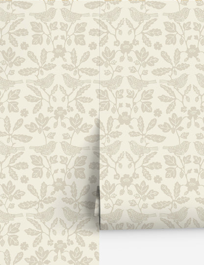 Sparrow and Oak Peel + Stick Wallpaper by Erin & Ben Co.