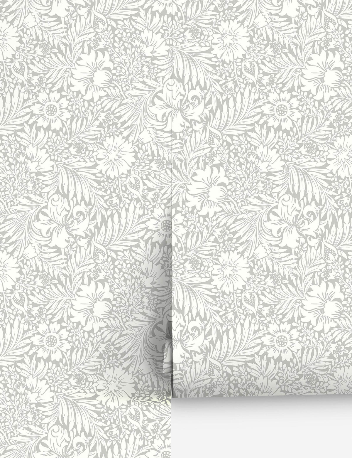 Modern Acanthus Peel + Stick Wallpaper by Erin & Ben Co.