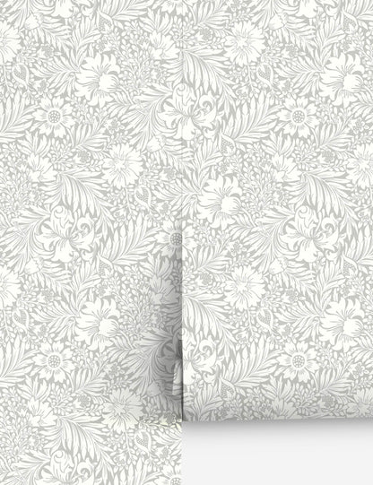 Modern Acanthus Peel + Stick Wallpaper by Erin & Ben Co.