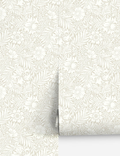 Modern Acanthus Peel + Stick Wallpaper by Erin & Ben Co.
