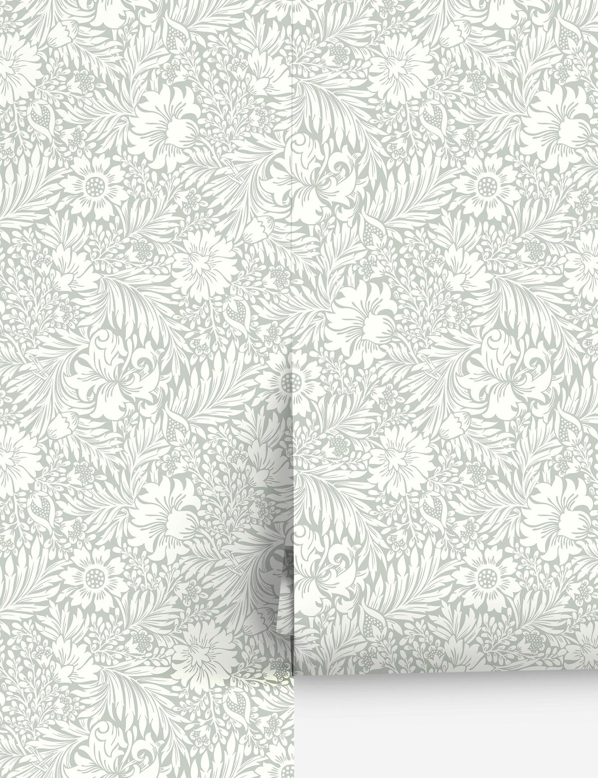 Modern Acanthus Peel + Stick Wallpaper by Erin & Ben Co.