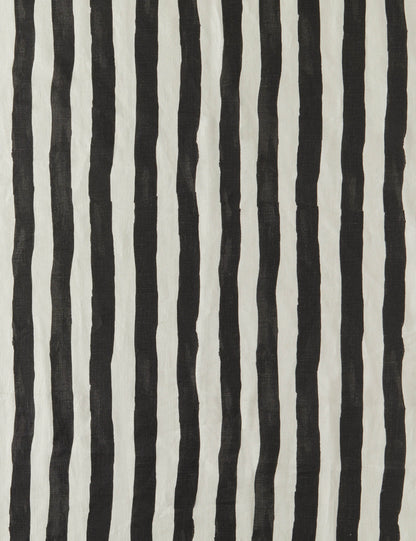 Painterly Stripe Linen Fabric by Sarah Sherman Samuel
