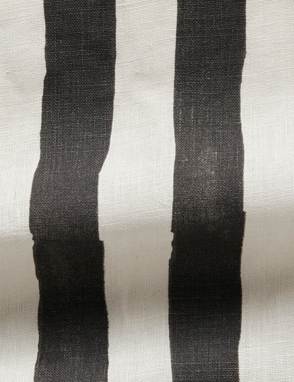 Painterly Stripe Linen Fabric by Sarah Sherman Samuel