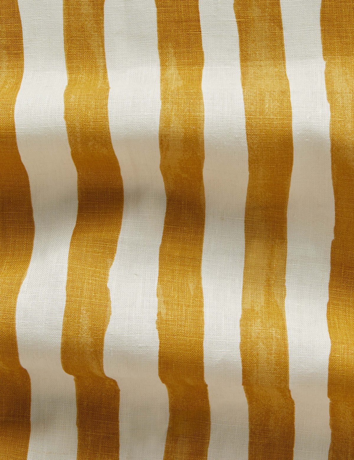 Painterly Stripe Linen Fabric by Sarah Sherman Samuel