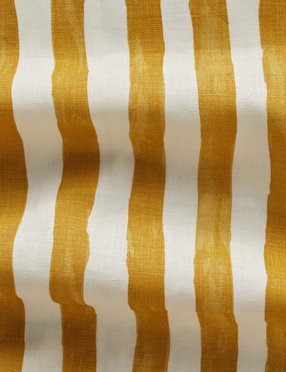 Painterly Stripe Linen Fabric by Sarah Sherman Samuel