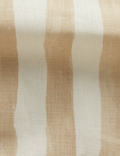 Painterly Stripe Linen Fabric by Sarah Sherman Samuel