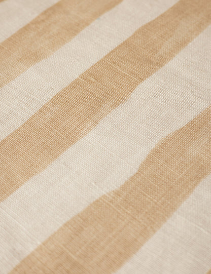 Painterly Stripe Linen Fabric by Sarah Sherman Samuel