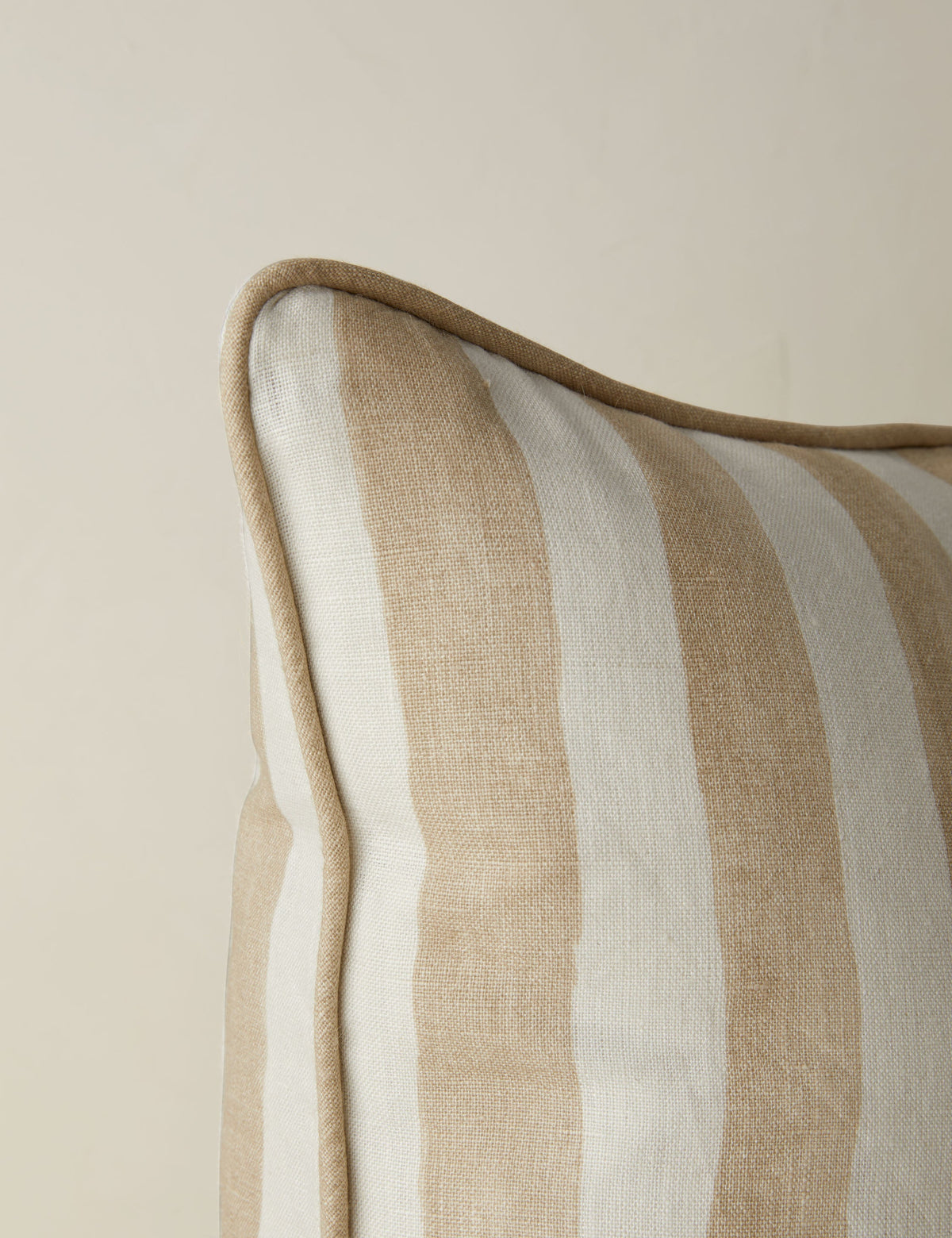 Painterly Stripe Linen Pillow by Sarah Sherman Samuel