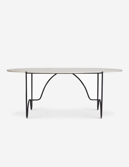 Peggy Outdoor Oval Dining Table by Sarah Sherman Samuel