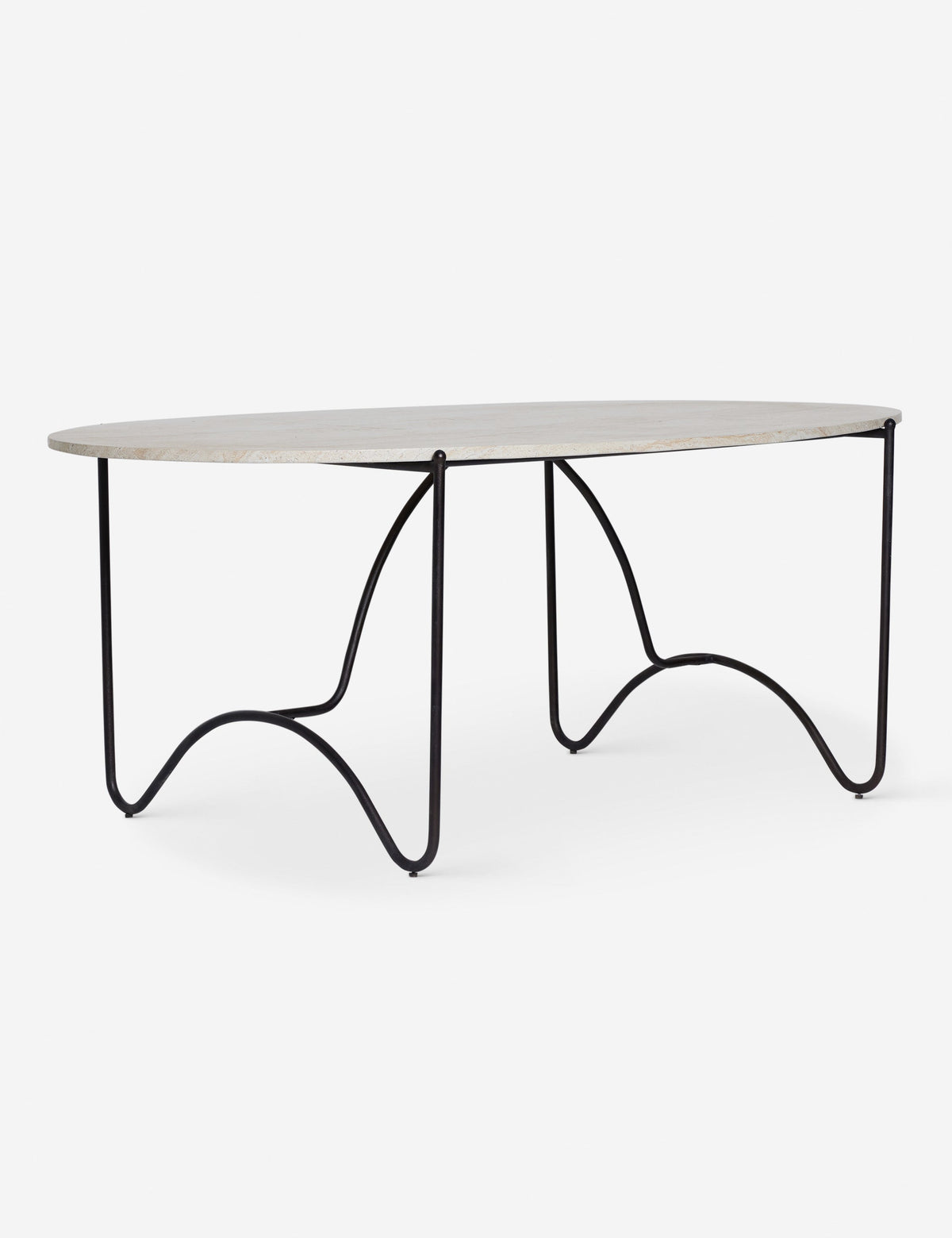 Peggy Outdoor Oval Dining Table by Sarah Sherman Samuel