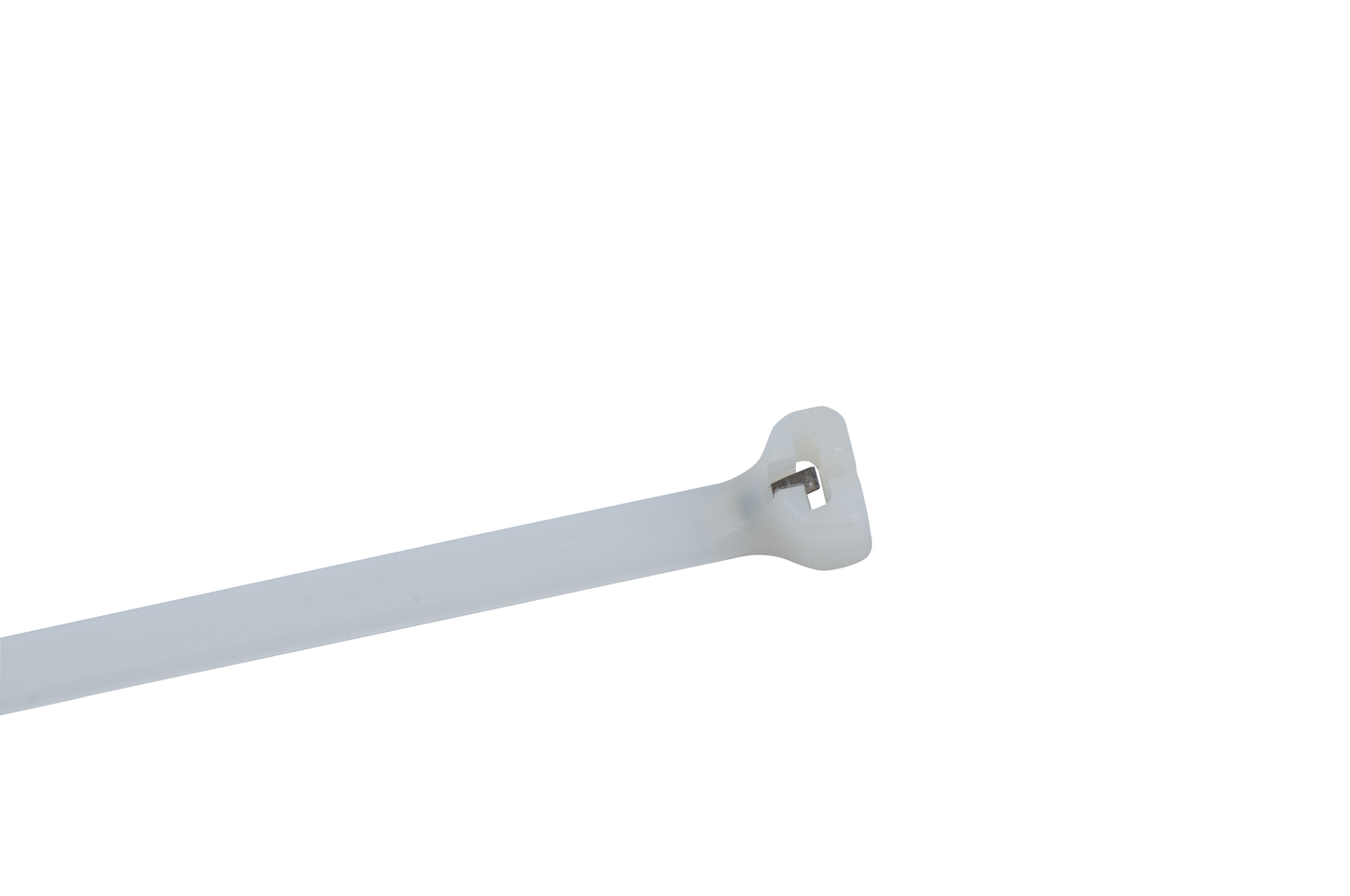 7" Natural Metal Pawl Cable Ties