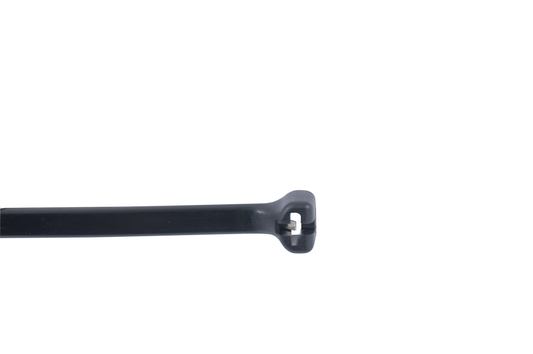 7" UV Black Metal Pawl Cable Ties