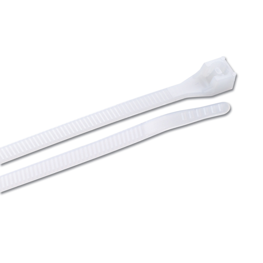 15" Natural Heavy-Duty Cable Tie, 50 Count