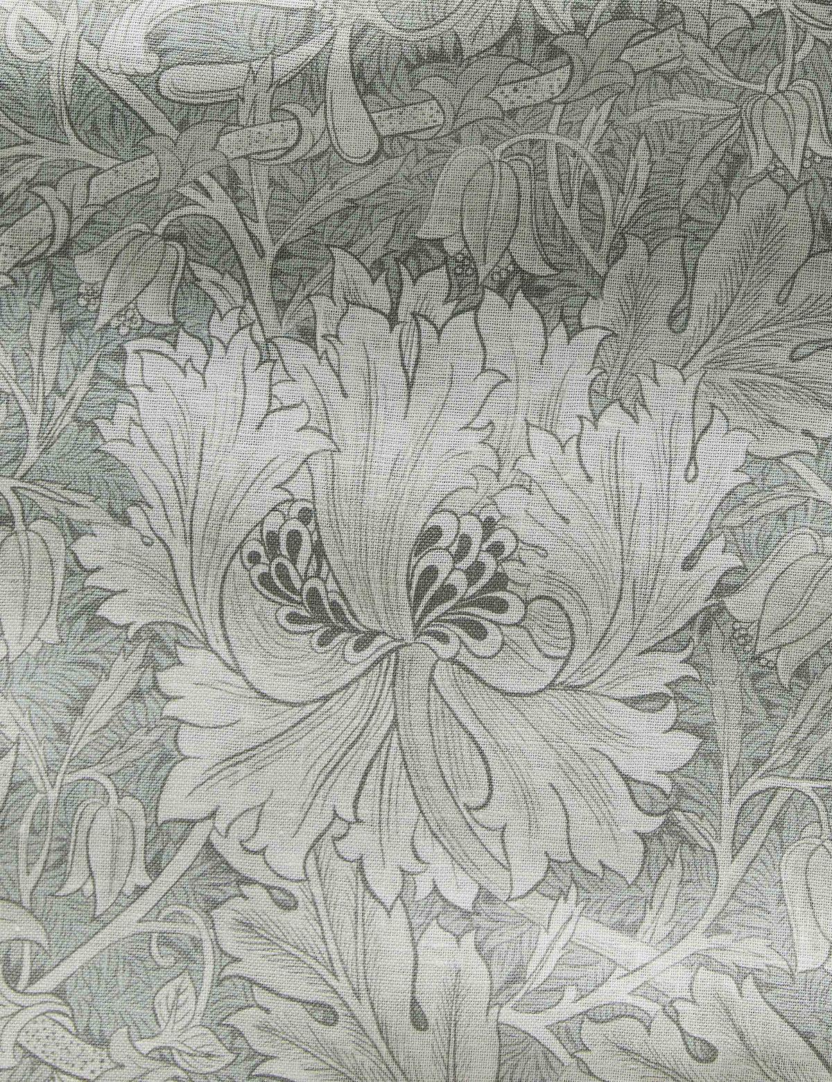 Pure Honeysuckle and Tulip Linen Blend Fabric by Morris & Co.