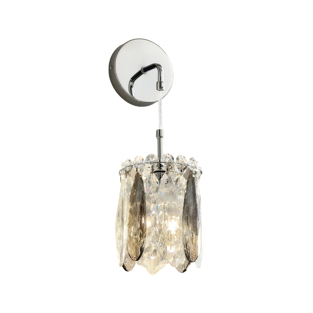 Wall Mount Pendant Light Modern Luxury Crystal Bedside Light