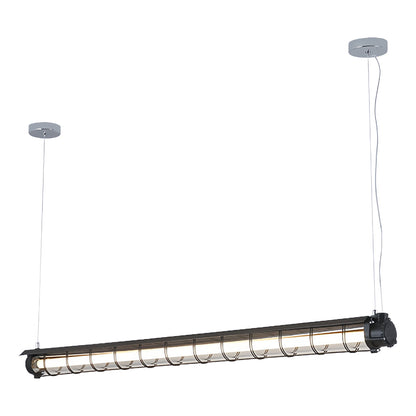 Vintage Style Pendant Lights Creative Long Strip Ceiling Light