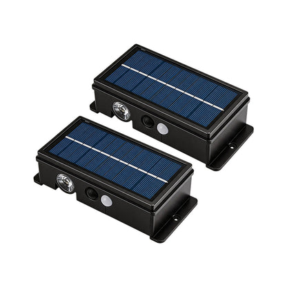 【2 PCS】Outdoor Deck Solar Lights LED In-Ground Landscape Light