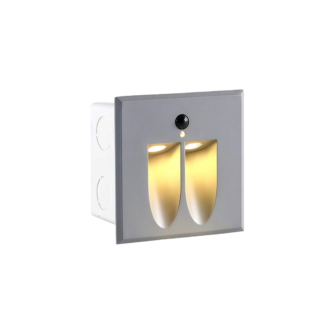 【2 PCS】step LED Light Recessed LED Motion Sensor Light