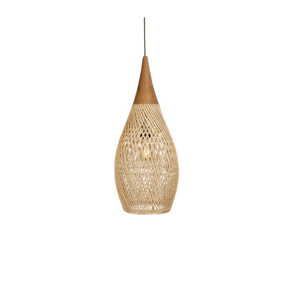 Woven Light Pendants Wabi-Sabi Rattan Ceiling Light