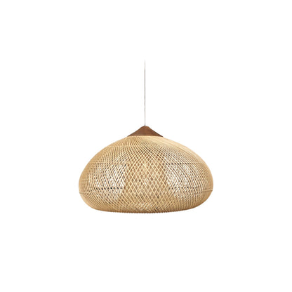 Woven Light Pendants Wabi-Sabi Rattan Ceiling Light