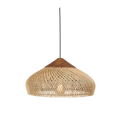 Woven Light Pendants Wabi-Sabi Rattan Ceiling Light