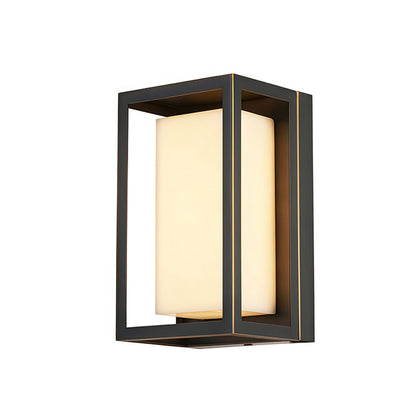 Wall Mounted Outdoor Light Minimalist Brass Garden Light