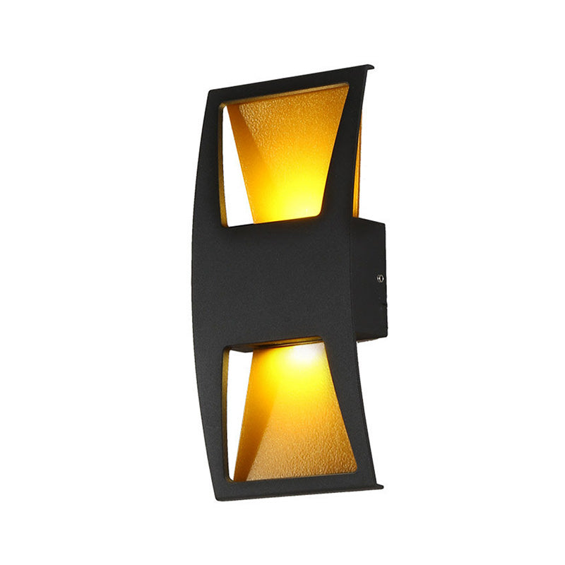 Wall Light 4 Way Modern Outdoor Waterproof Metal Light