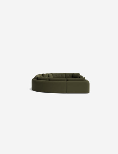 Rosado Modular U-Shaped Sectional Sofa