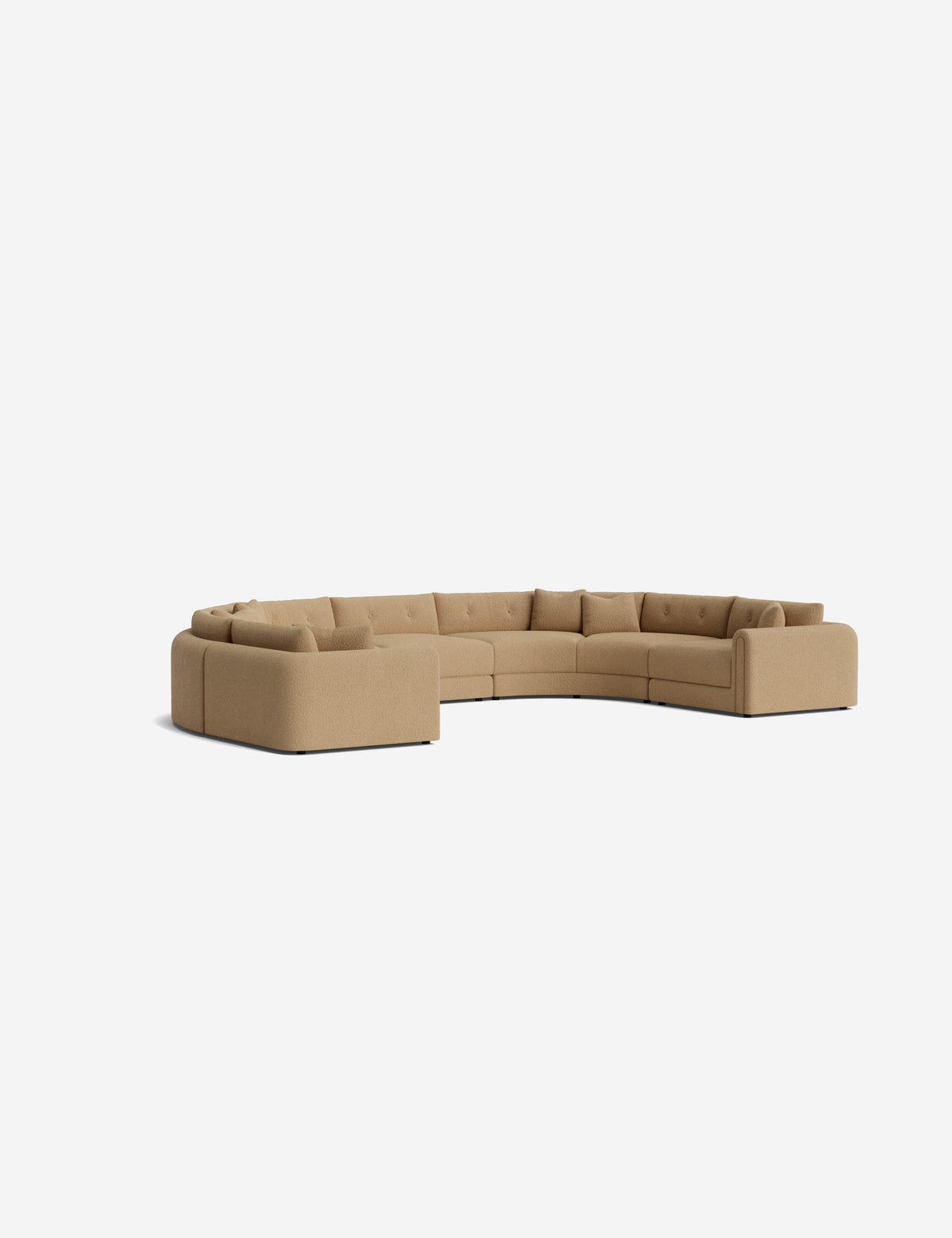 Rosado Modular U-Shaped Sectional Sofa