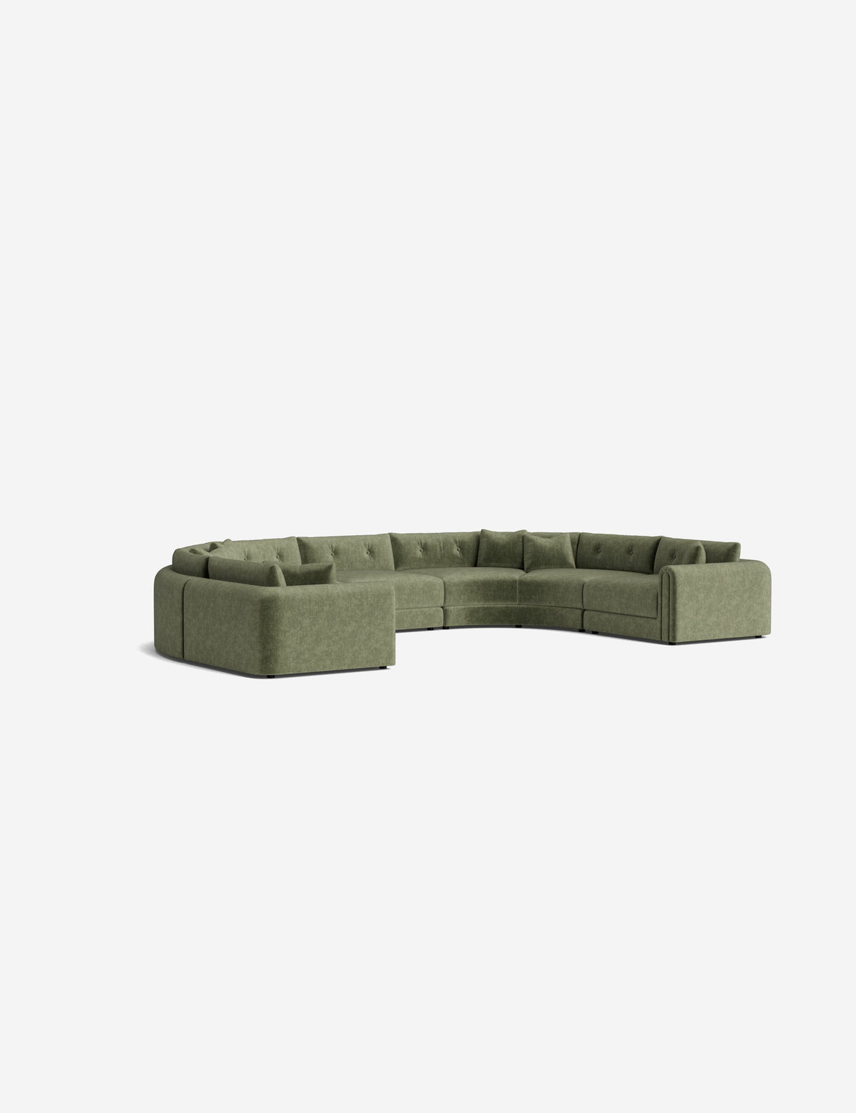 Rosado Modular U-Shaped Sectional Sofa