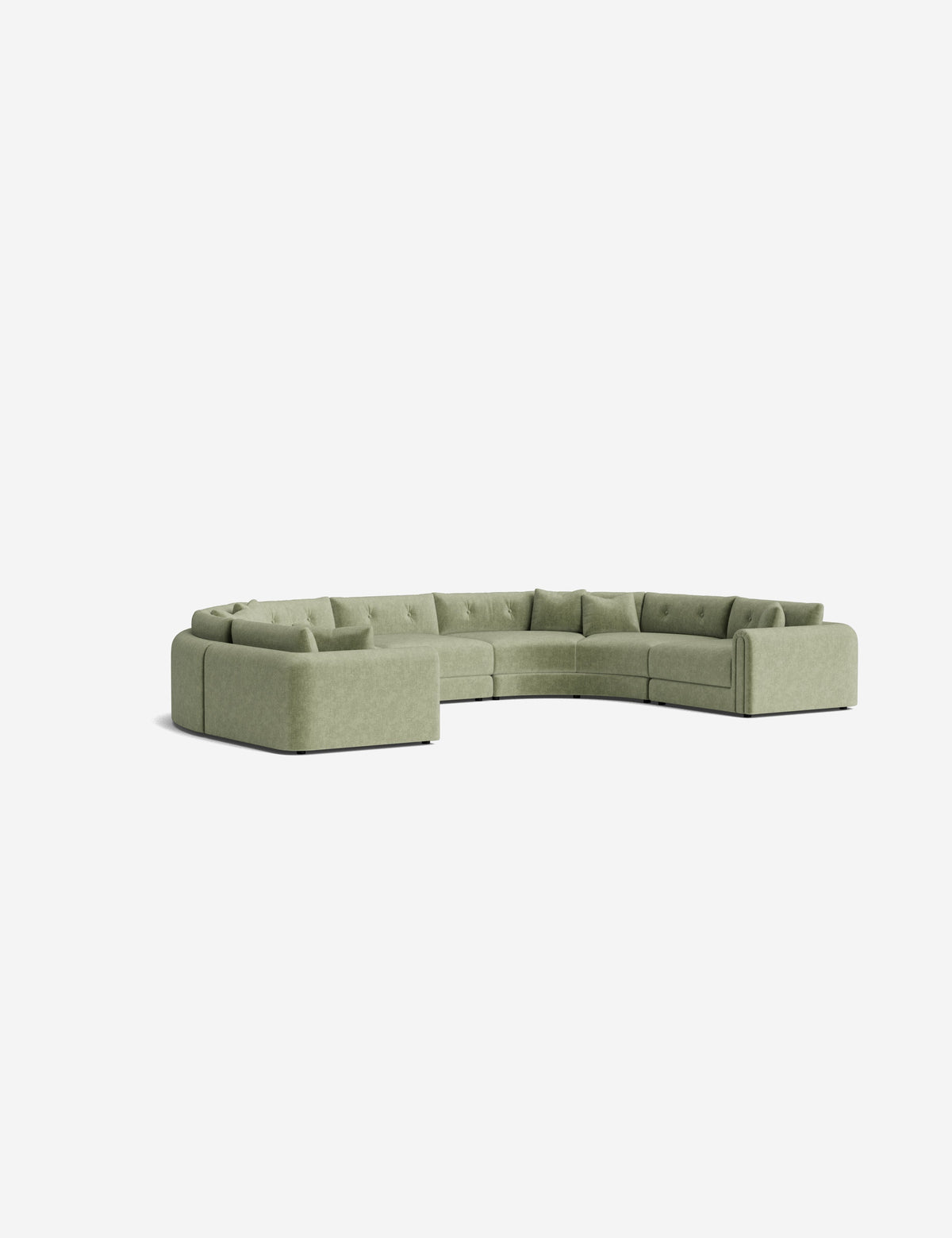 Rosado Modular U-Shaped Sectional Sofa