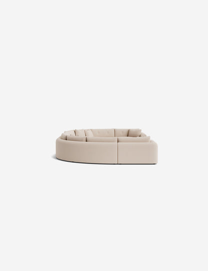 Rosado Modular U-Shaped Sectional Sofa