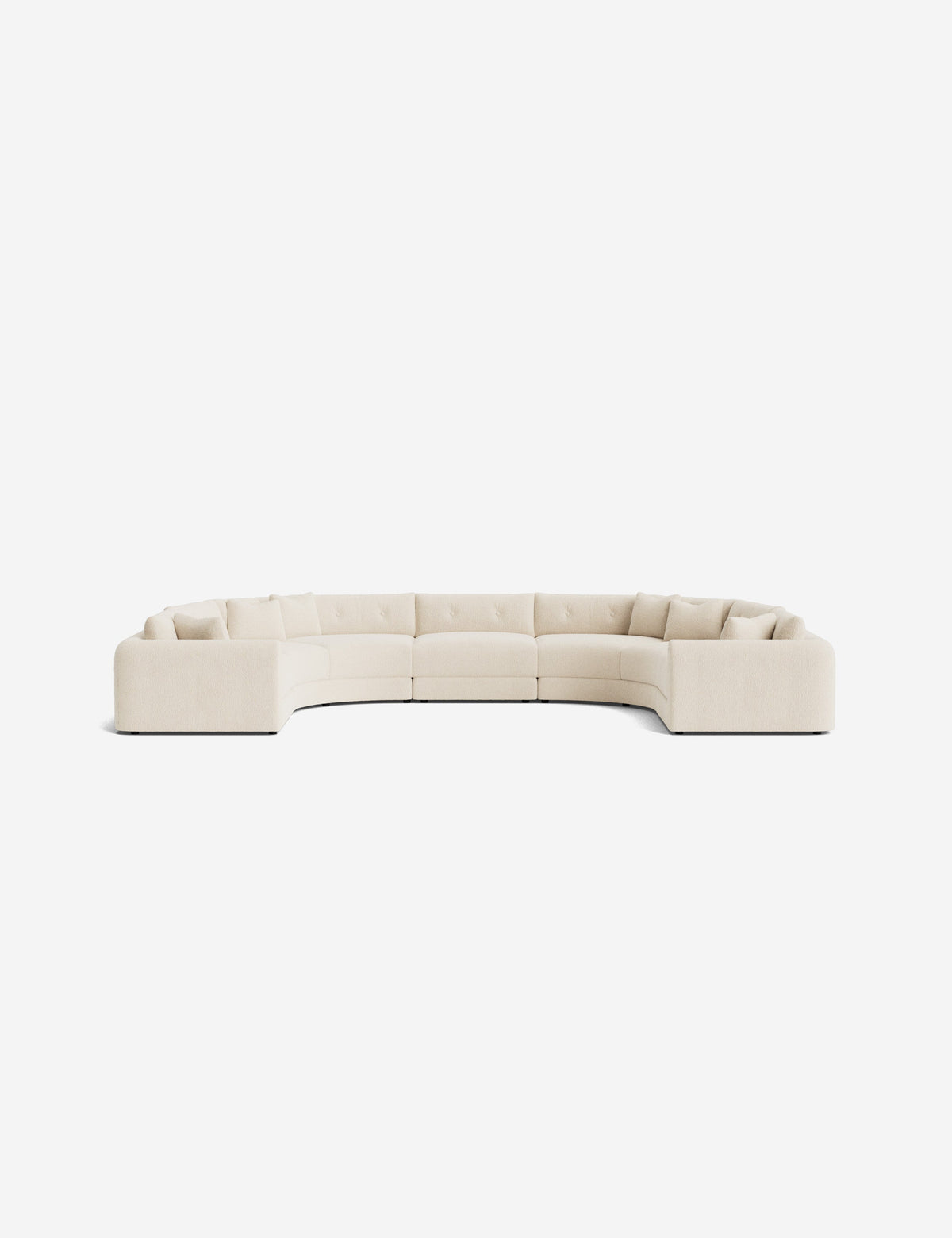 Rosado Modular U-Shaped Sectional Sofa