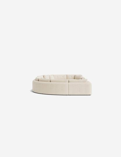 Rosado Modular U-Shaped Sectional Sofa