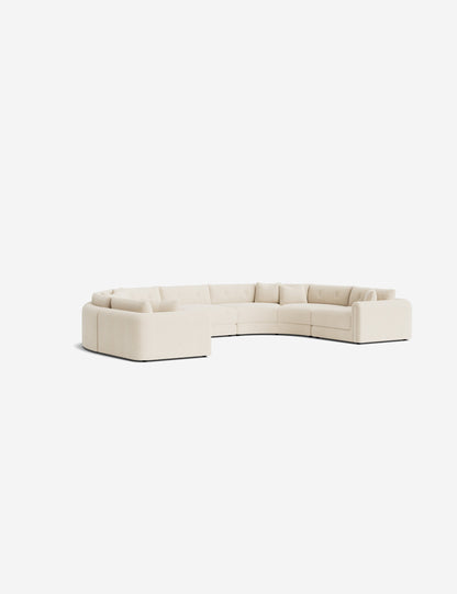 Rosado Modular U-Shaped Sectional Sofa